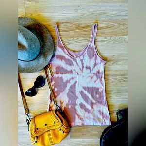 Customized A New Day  Women’s Top Women’s Tank Top Size M Med Tie Dye
